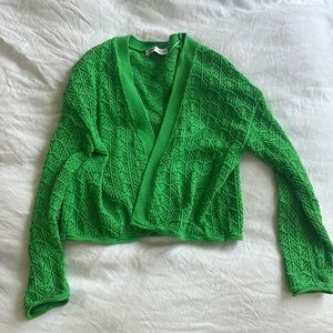 Green ZARA Cardigan